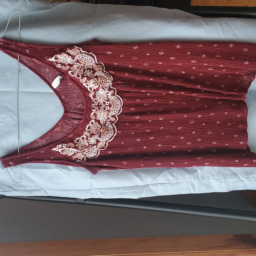 Vanity size small tank top